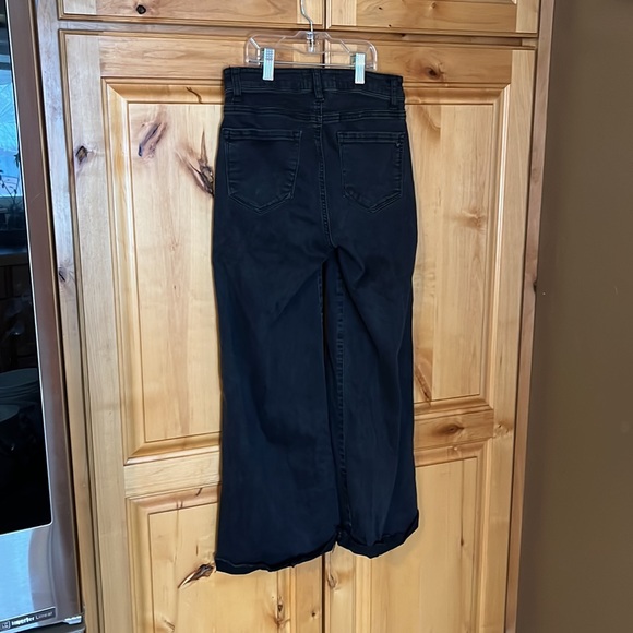 Tricot High Waist Crop Flare Jeans - Picture 6 of 9